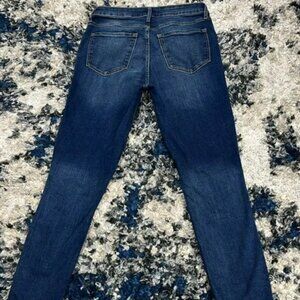 Old Navy 10 Long High Rise Rockstar Super Skinny Secret Slim Pockets Jeans